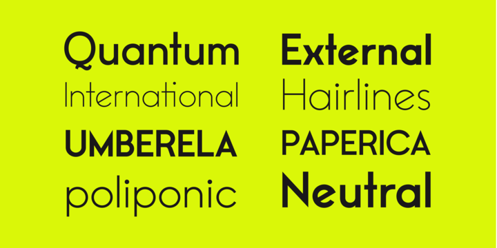 Example font Folty #6